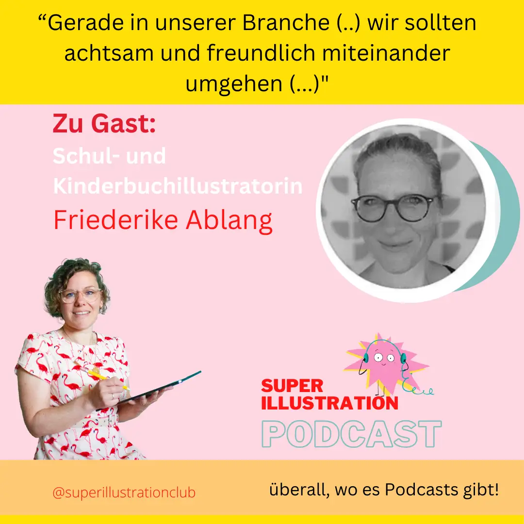 Friederike Ablang zu Gast im Illustration-Talk